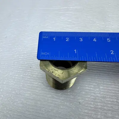 Lot of 2 3/8" Brass Bulkhead - Thumbnail 1