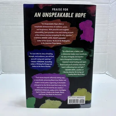 An Unspeakable Hope by Leon Ford - Hardcover - Thumbnail 5