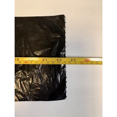 Black Trash Can Liners 10 Gallon 500 Bags Bulk - Thumbnail 4