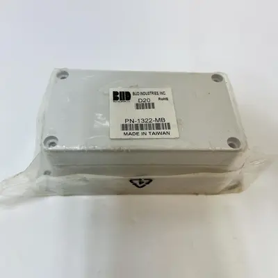 Lot of 2 BUD Industries Pn-1322 Enclosure Junction Box - Thumbnail 2