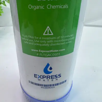 (Lot of 2) Express Water FLTGAC0501 GAC 5 Micron Coconut Shell Carbon Filter - Thumbnail 5