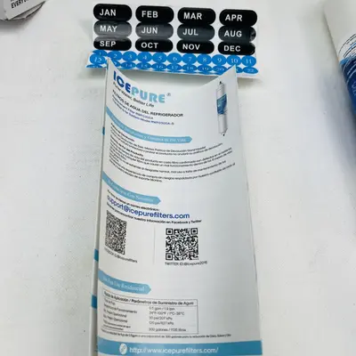 Lot of 2 IGGPURE RWF0300A Refrigerator Water Filter Replacement Cartridge - Thumbnail 7