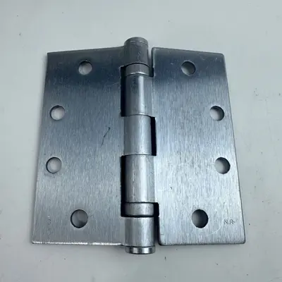 (Lot of 2) IVES 4.5" x 4.5" Commercial Door Hinge Ball Bearing Satin Chrome - Thumbnail 8