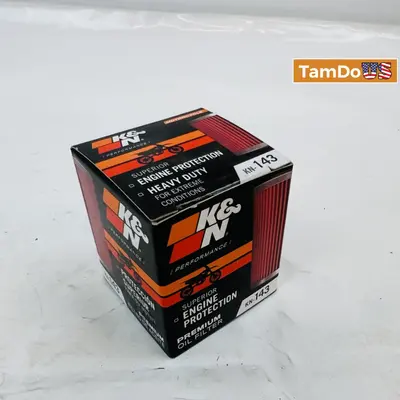 Lot of 2 K&N KN-143 Oil Filters – High-Performance Spin-On - Thumbnail 4