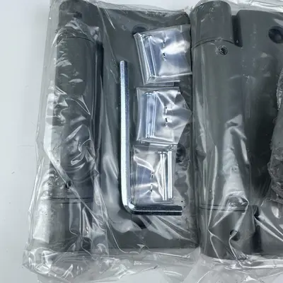 Lot of 2 Life Spring Hinges 4.5"x4.5" Prime Coated - Thumbnail 2
