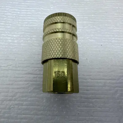 (Lot of 2) MSC Coil Hose Fitting - 150 - 1/4FPT x 1/4 Body - Thumbnail 2