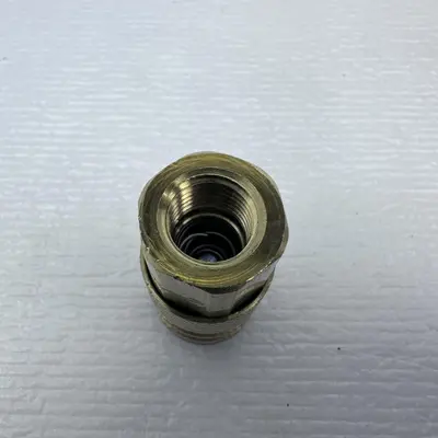 (Lot of 2) MSC Coil Hose Fitting - 150 - 1/4FPT x 1/4 Body - Thumbnail 1