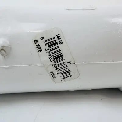 (Lot of 2) Nibco 4810 PVC DWV 2" x 2" x 2" Wye Tee Fitting - Thumbnail 4