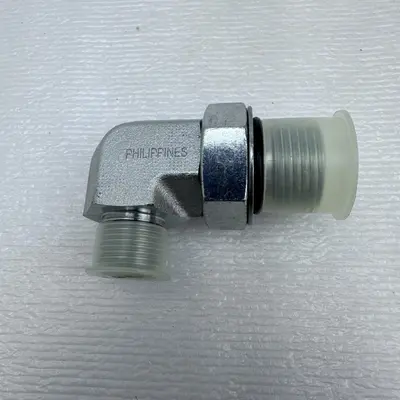 Lot of 2 Parker 12 C50L0-S Seal-Lok O-Ring Face Seal Tube Fitting - Thumbnail 2