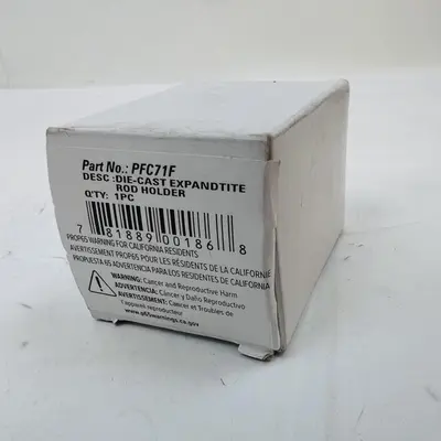Lot of 2 PFC-71F Die-Cast Expandtite Rod Holder - Thumbnail 3