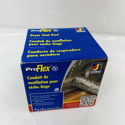 (Lot of 2) ProFlex Conduit de ventilation pour 4 po x 5 pi - Thumbnail 2