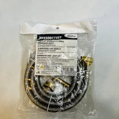 Lot of 2 PROFLO 72" Dishwasher Water Supply Kits - New - Real photo at TamDo.us