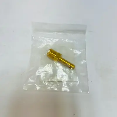 (Lot of 2) Speedaire Brass Hose Barb Fitting Male NPT Air Hose Connector - Thumbnail 2