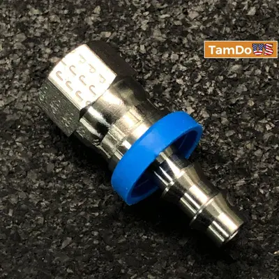Lot of 2 SSP H80250-4-4 Push-on x Female Connectors - Thumbnail 7