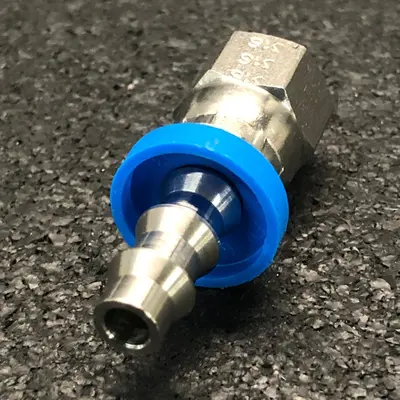 Lot of 2 SSP H80250-4-4 Push-on x Female Connectors - Thumbnail 3