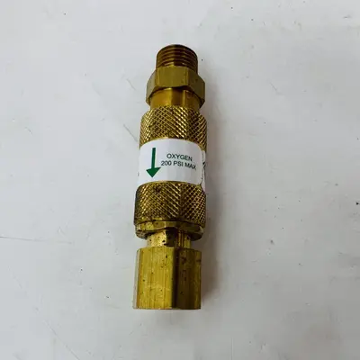 Lot of 2 Superior Products QC Series Connectors Oxygen 200 PSI Max - Thumbnail 2