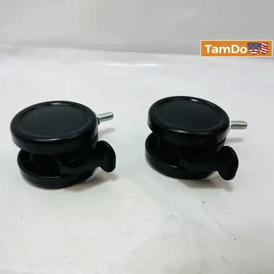 (Lot of 2) swivel wheel - Thumbnail 1