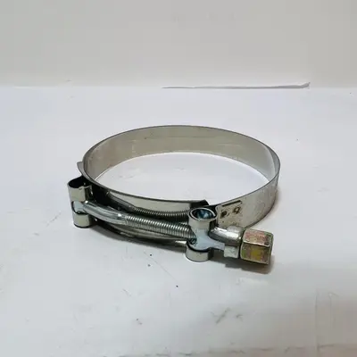 Lot of 2 T-Bolt Hose Clamp 95-105mm Stainless Steel - Thumbnail 2