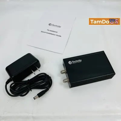 (Lot of 2) Technity Solutions TS-G4202CD Gigawire Coax Modem 12v/1a Dc - New - Real photo at TamDo.us