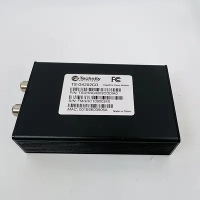 (Lot of 2) Technity Solutions TS-G4202CD Gigawire Coax Modem 12v/1a Dc - Thumbnail 4