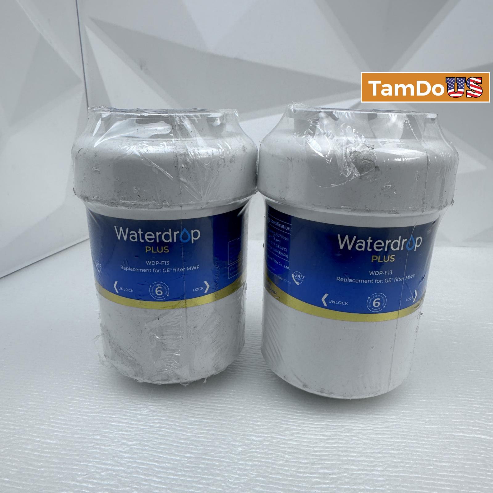 (Lot of 2) Waterdrop Plus WDP-F13 Refrigerator Water Filters – 6 Month Life - Photo 1 - Real photo at TamDo.us