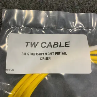 Lot of 3 3M Fiber Optic Pigtail, 12 Fiber LC/UPC SingleMode - Thumbnail 4