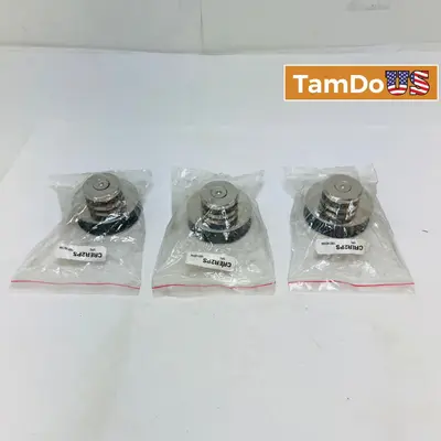 Lot of 3 CR Laurence CRER2PS Stainless Concentric Roller Assembly Glass Door - New - Real photo at TamDo.us