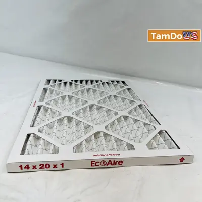 Lot of 3 Eco-Aire Air Filter 14x20x1 - Thumbnail 1
