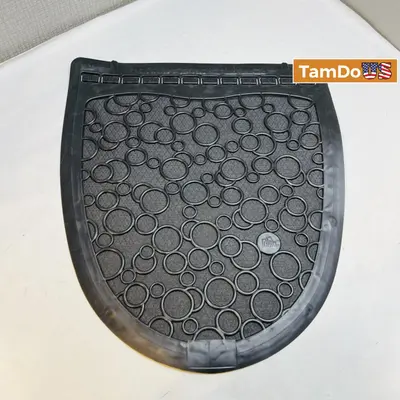 Lot of 3 Fresh Products P-Shield Urinal Mat, Black - Thumbnail 3