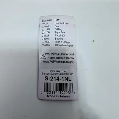 Lot of 3 Lasco Aqua Seal Hot Stem S-214-1NL - Thumbnail 1