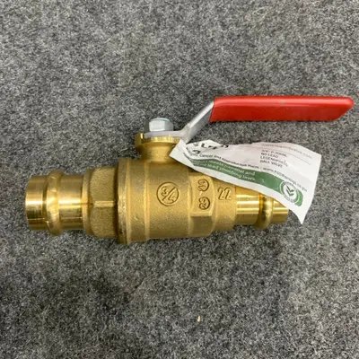 Lot of 3 LEGEND P-200NL 3/4" No Lead Ball Valve, Brass - Thumbnail 3