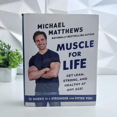 Lot of 3 Muscle for Life Michael Matthews Get Lean Strong Healthy Fitness Book - Thumbnail 4