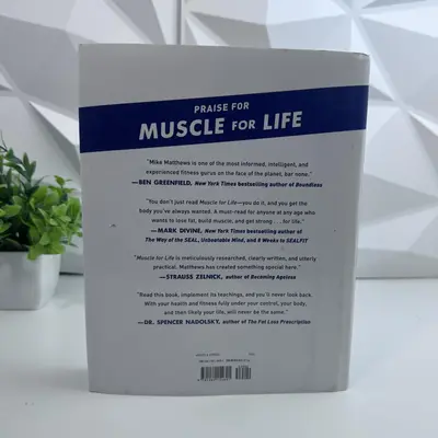 Lot of 3 Muscle for Life Michael Matthews Get Lean Strong Healthy Fitness Book - Thumbnail 3