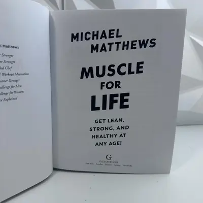 Lot of 3 Muscle for Life Michael Matthews Get Lean Strong Healthy Fitness Book - Thumbnail 2