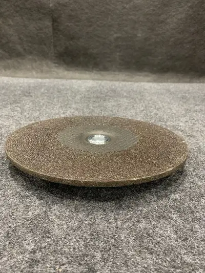 (Lot of 3) Radnor 9" x 1/4" x 5/8"-11 Grinding Wheel Type 27 Depressed Center - Thumbnail 3