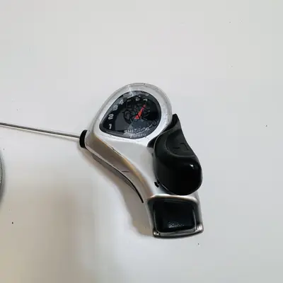 Lot of 3 SHIMANO SL-TX50 Thumb Shifters 7 Speed - Thumbnail 2