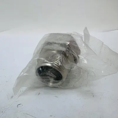 Lot of 3 Threaded Pipe Fitting Adapter Coupling 1/2" NPT Male x Female - Thumbnail 2