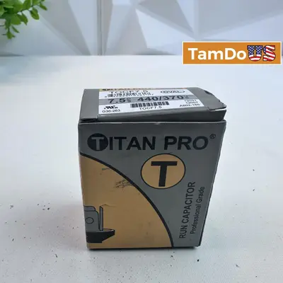 Lot of 3 Titan Pro TOCF7.5 Capacitors 7.5 µF ±5% - Thumbnail 1