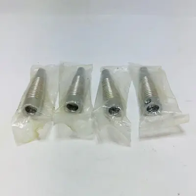Lot of 4 Laird Antenex MS Shock Spring for MUF Series Mobile Antenna Chrome - Thumbnail 2