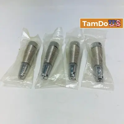Lot of 4 Laird Antenex MS Shock Spring for MUF Series Mobile Antenna Chrome - Thumbnail 1