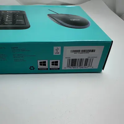 Lot of 4 Logitech MK120 Wired Keyboard and Mouse Combos Full Size USB Desktop PC - Thumbnail 5
