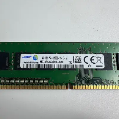 (Lot of 4) Samsung 4GB DDR3 DDR3L 1600MHz PC3-12800U UDIMM Desktop RAM Memory - Thumbnail 8