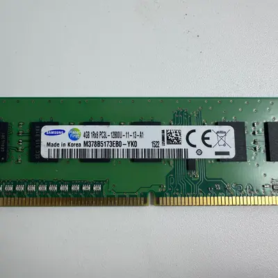 (Lot of 4) Samsung 4GB DDR3 DDR3L 1600MHz PC3-12800U UDIMM Desktop RAM Memory - Thumbnail 4