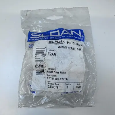 Lot of 4 Sloan F-2-AA 1-1/2" Slip Joint Couplings - Thumbnail 1