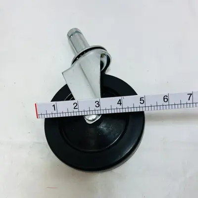 Lot of 4 Swivel Polyurethane Casters - Thumbnail 5