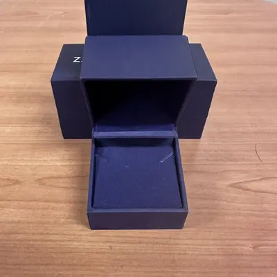 (Lot of 4) Zales Jewelry box EMPTY Earring, Bracelet, Necklace Ring - Thumbnail 1