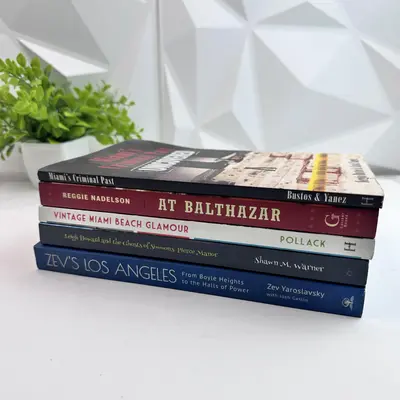Lot of 5 Books – Miami History, Food, Culture & Los Angeles Biography Collection - Thumbnail 2