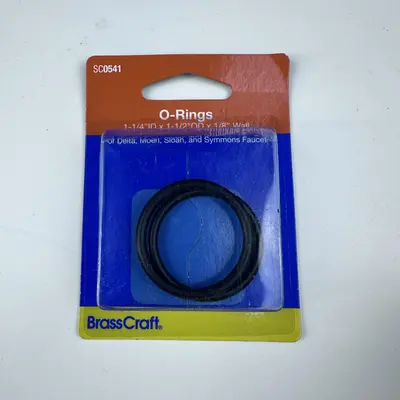Lot of 5 BrassCraft SC0541 O-Rings 1-1/4" x 1-1/2" OD x 1/8" Thick - Thumbnail 2