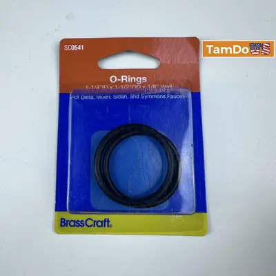 Lot of 5 BrassCraft SC0541 O-Rings 1-1/4" x 1-1/2" OD x 1/8" Thick - Thumbnail 3