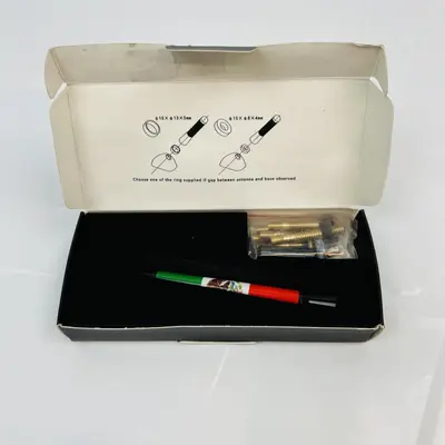 Lot of 5 ICBEAMER 5" Mini Mexico Flag Vehicle Antennas - Thumbnail 6